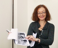 RAI Archivist Sarah Walpole at the RAI Oral History Day © RAI