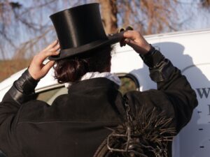 Master chimney sweep Annabell Schenke (Photo: Sandra Eckardt)